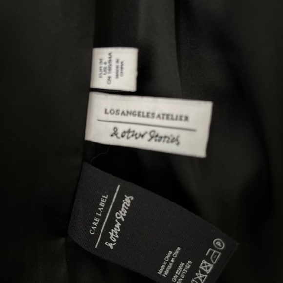 & Other Stories belted button up jacket - Picture 4 of 7